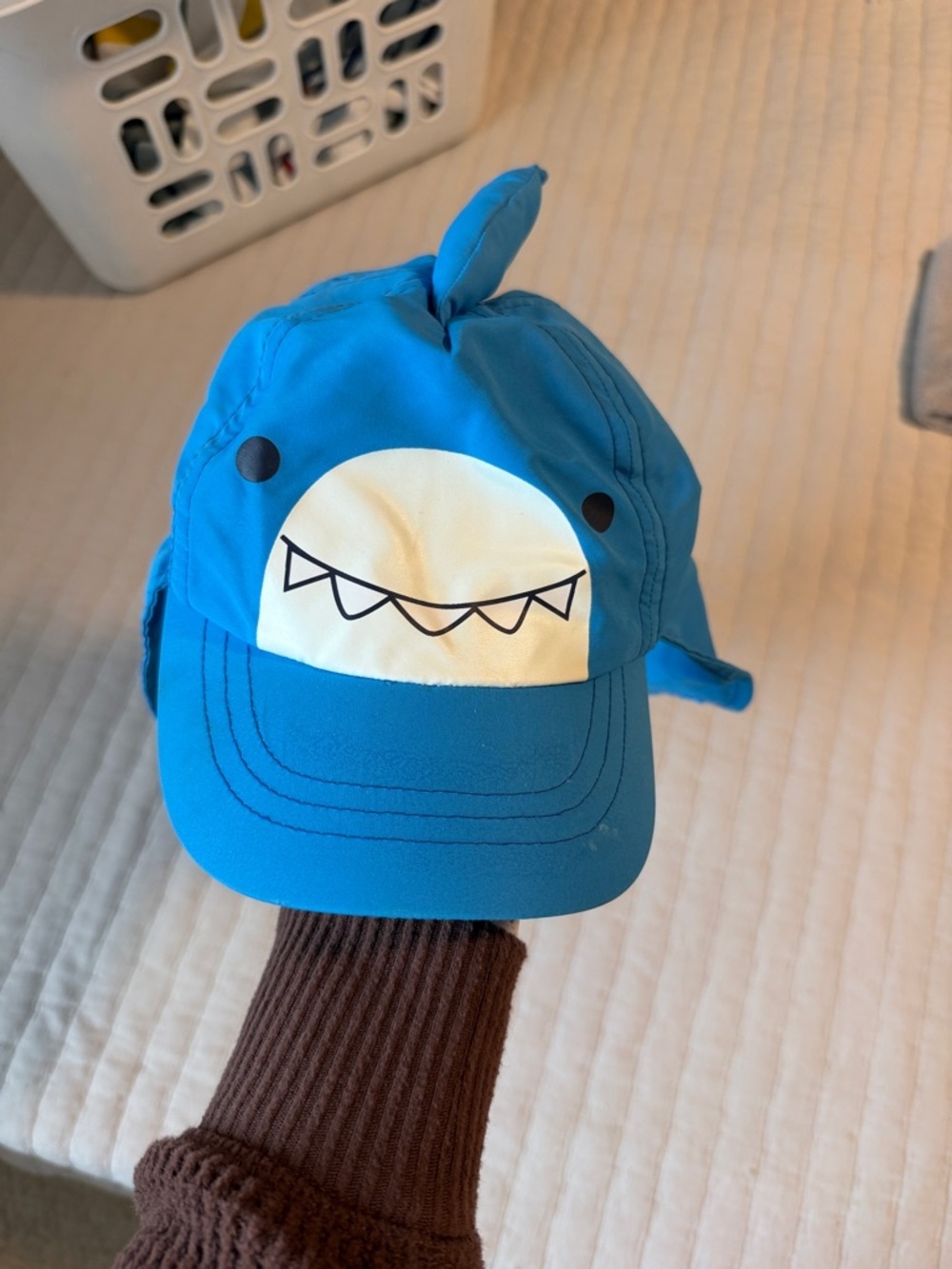 Blue Shark Kids Sun Hat